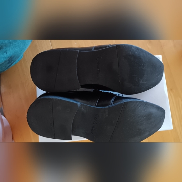 Calvin Klein Bartley Diamond Leather Loafers 9 M - Picture 9 of 12